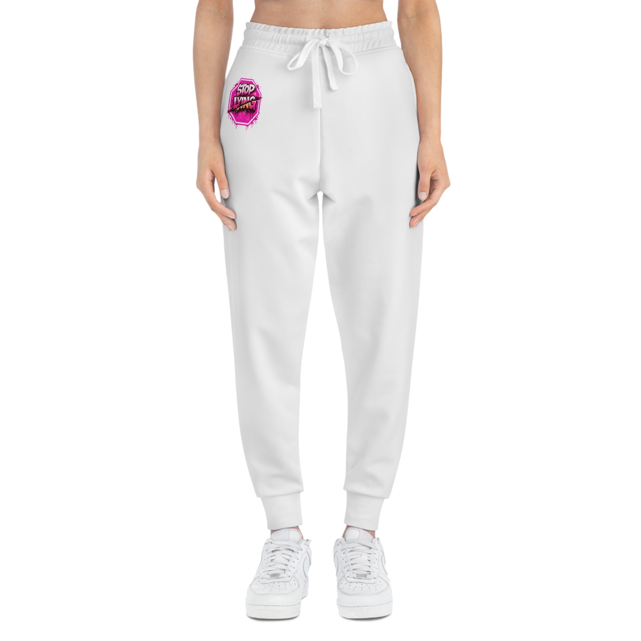 STOP LYING Sweatpants (Pink Edition)
